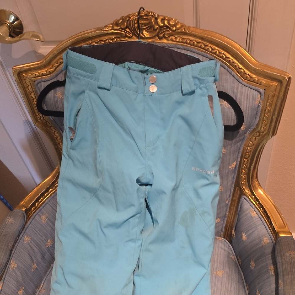 Spyder Light Blue Kids Pants
